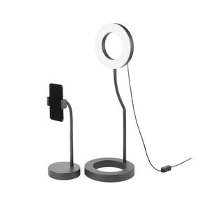 IKEA LÅNESPELARE Ring lamp with phone holder 305.143.57